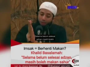 Katanya Ingin Meniru Sunah Nabi?
