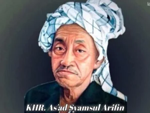 Dauh KHR. As'ad Syamsul Arifin dan Santri Alim