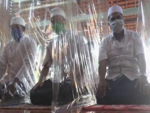 Ditengah Covid-19, PP Ar-Rasuli Lakukan Inovasi Bagi Masyarakat Yang Tunaikan Shalat Berjama'ah