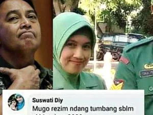Viral! Istri Anggota TNI AD Hina Pemerintah, Suami Dijatuhi Hukuman Disiplin