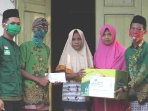 Program Santunan Rutin Bulan Ramadhan, Ketua Ranting NU Sidorejo: KBNU, Insya Allah Dapat Keberkahan