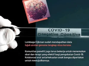 Jokowi Apresiasi Eijkman Atas Penemuan Data Pengembangan Vaksin Covid-19