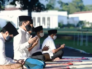 Muhammadun Khotbah Idul Fitri Didepan Jokowi, Ini Pesannya