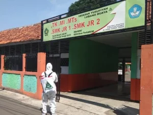 Antisipasi Penyebaran Virus Corona, GP Ansor Jaktim Kembali Lakukan Penyemprotan Desinfektan