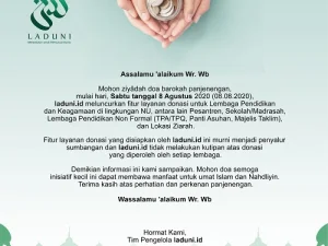 Di Tengah Pandemi, Laduni.id Layani Donasi Tanpa Kutip