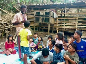 Peduli Anak, Pria Belgia ini bangun Lombok Children Protectin