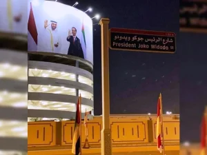 Di Abu Dhabi, Pemerintah UEA Resmikan Jalan dengan Nama Presiden Joko Widodo