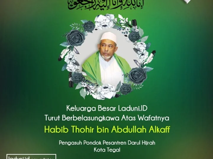 Innalillah, Habib Thohir bin Abdullah Alkaff Wafat