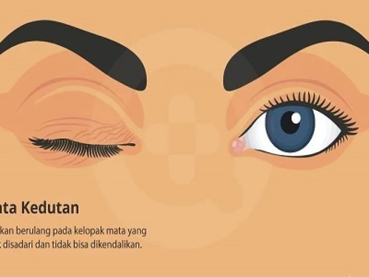 Benarkah Mata Kedutan Disebabkan Ada yang Menggibahi Kita?