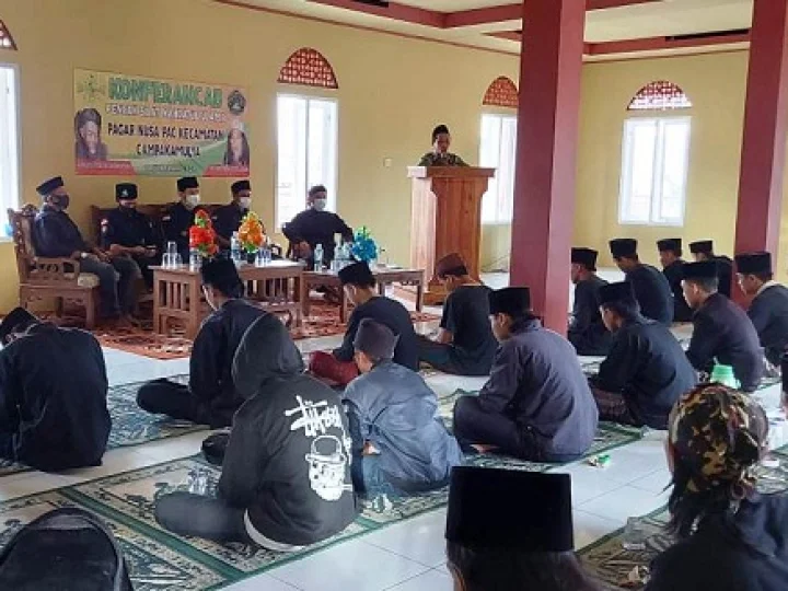 Pilih Ketua, PSNU Pagar Nusa Cempaka Mulya Gelar Konferancab