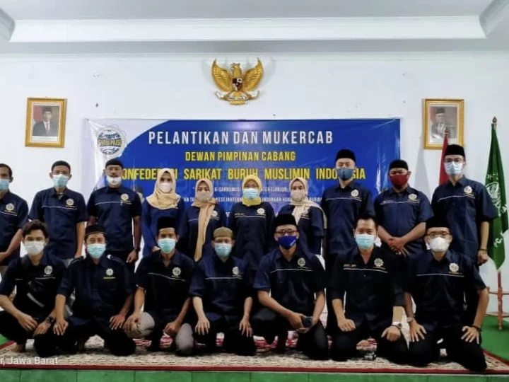 Dilantik, Sarbumusi NU Siap Rangkul Buruh Cianjur