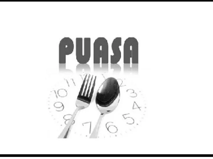 Kiat Puasa Agar Tidak Hanya Mendapatkan Lapar dan Dahaga