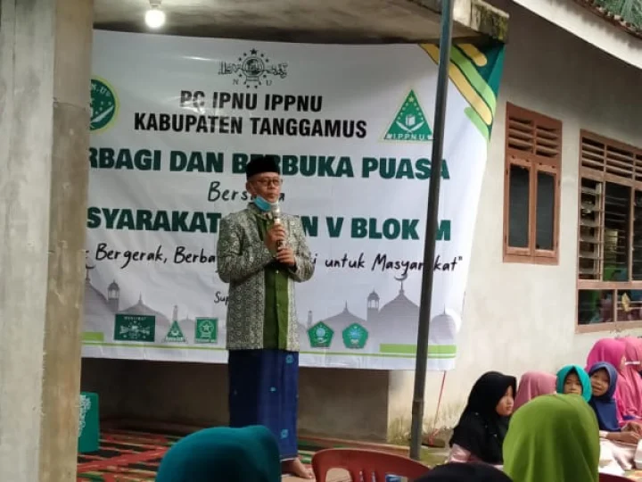 IPNU - IPPNU Tanggamus muliakan Bulan Ramadhan Dengan Berbagi