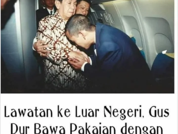Presiden Gus Dur Pernah Gunakan Kardus Bawa Pakaian Melawat Ke China