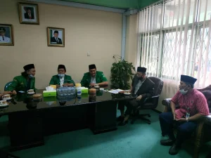 Jalin Sinergitas, GP. Ansor Jakarta Pusat & Kemenag Jakarta Pusat Komitmen Bergerak Bersama