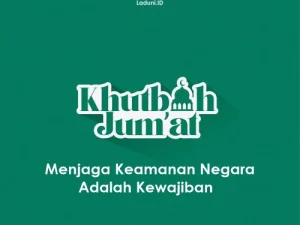 Khutbah Jumat: Menjaga Keamanan Negara adalah Kewajiban