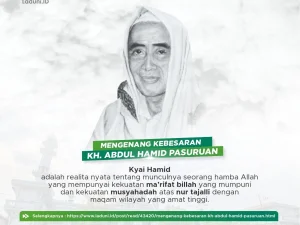 Keberkahan Yang Datang Saat Menghadiri Haul Kyai Hamid