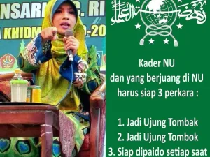 Tiga Perkara Harus Disiapkan Kader untuk Berjuang di NU