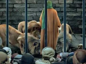 Kisah Zainab Al Kadzaabah, Pakakne Singo