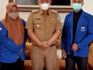 Silaturahim Dengan Wakil Bupati, PC PMII Pringsewu Paparkan Agenda Program