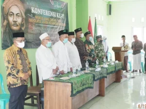 Konferensi MWC NU Badaratu, Ustad Ahid Mafrukhi Terpilih Secara Aklamasi