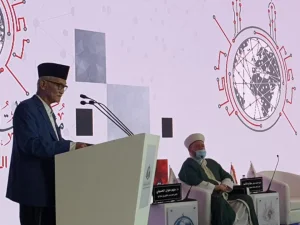 Di Konferensi Fatwa Internasional Kairo, Ketum MUI Ingatkan Peran Penting Ulama