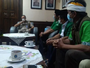 Jalin Sinergitas, GP Ansor Jakarta Pusat Sambangi Kantor Wali Kota Jakarta Pusat