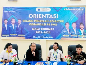 Satukan Frekuensi Seluruh Jajaran, Bidang Penataan Aparatur Organisasi PB PMII Gelar Orientasi