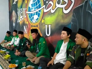 PAC Ansor Mande Cianjur Gelar PKD di Pinggiran Waduk Cirata
