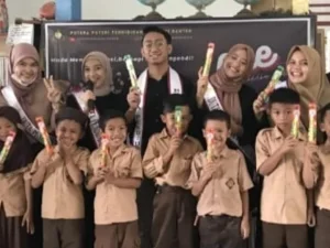 Duta Pendidikan Banten Gelar Kegiatan Advokasi di Sekolah Terpencil