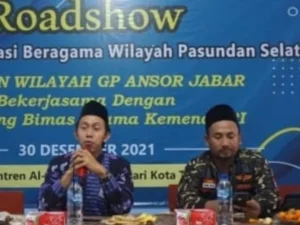 GP Ansor Jawa Barat Dampingi Puslitbang Kemenag RI Kampanye Moderasi Beragama