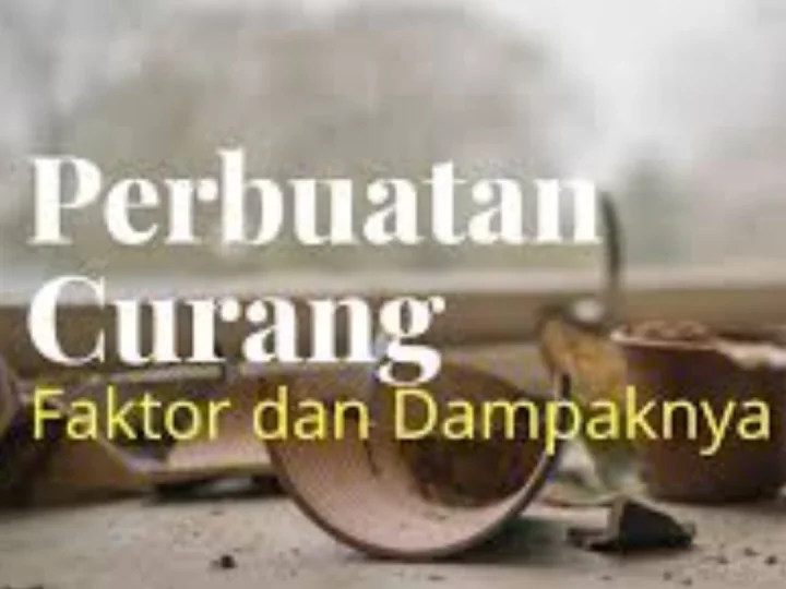 Pahami faktor-faktor Perbuatan Curang Agar Tidak Terjebak Lebih Jauh