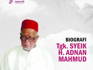 Biografi Tgk. Syekh H. Adnan Mahmud