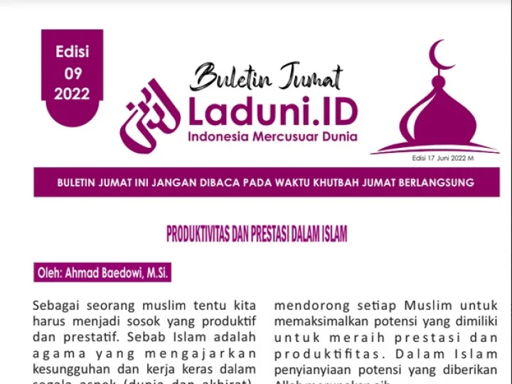 Buletin Jumat Laduni.ID Edisi 09