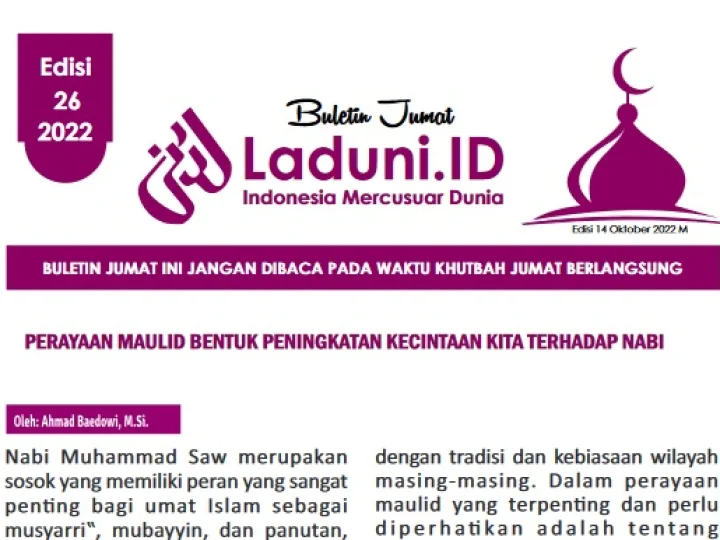 Buletin Jumat Laduni.ID Edisi 26
