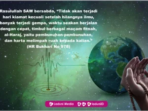 Do’a dan Adab Utama Ketika Terjadi Gempa