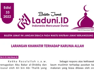 Buletin Jumat Laduni.ID Edisi 32: Optimisme dan Berbaik Sangka Kepada Allah di Tengah Musibah