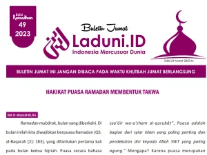 Buletin Jumat Laduni.ID Edisi 49: Hakikat Puasa Ramadhan Membentuk Takwa