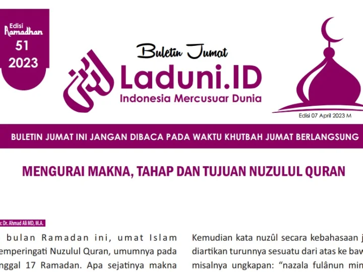 Buletin Jumat Laduni.ID Edisi 51: Mengurai Makna, Tahap dan Tujuan Nuzulul Quran