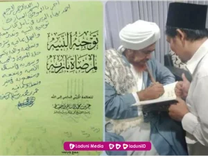 Catatan Ijazah Kitab Taujihun Nabih dari Habib Umar bin Hafidz untuk Gus Baha’