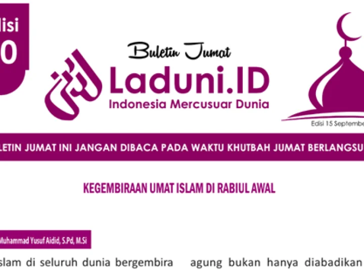 Buletin Jumat Laduni.ID Edisi 70: Kegembiraan Umat Islam di Rabiul Awal