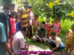 Santri Goes to Papua: Perayaan Idul Adha di Kurwato, Semangat Kurban Hingga Pelosok Papua