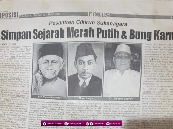 Guru Spiritual Soekarno (5): Inspirasi Bendera Merah Putih dari Kyai Achmad Basyari