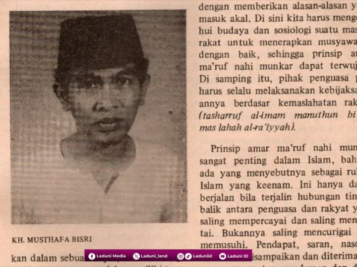 Membaca Kembali Tulisan KH. A. Musthafa Bisri  Berjudul 