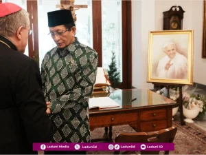 Solidaritas Lintas Iman, Menag Kenang Paus Fransiskus di Kedutaan Vatikan