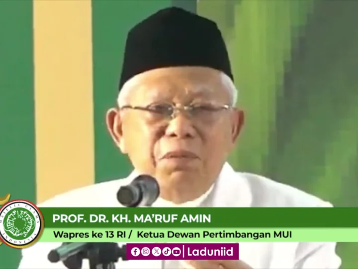 Pesan Penting KH. Ma’ruf Amin dalam Milad 50 Tahun MUI