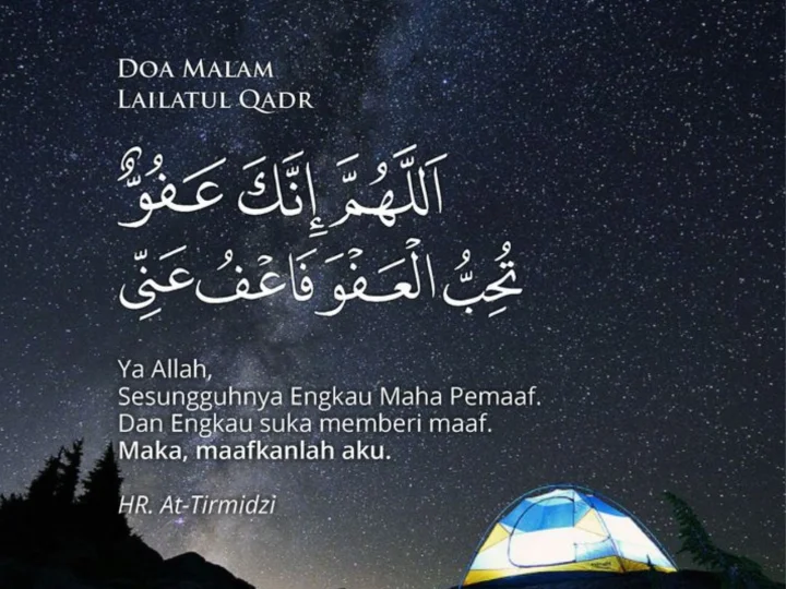 Doa Malam Lailatul Qadar dan Perintah Rasulullah agar Bersemangat dalam Meraihnya