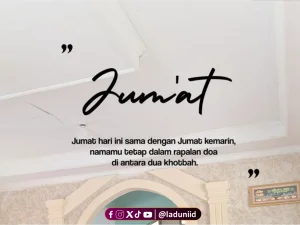 Kesunnahan Setelah Sholat Jumat
