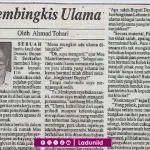 Membaca Kembali Tulisan Ahmad Tohari, 