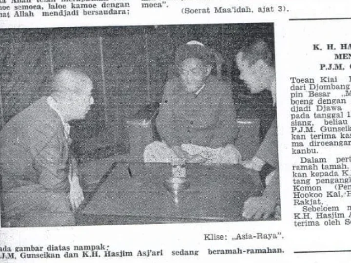 Foto KH. Hasyim Asy'ari yang Mengguncang Sejarah